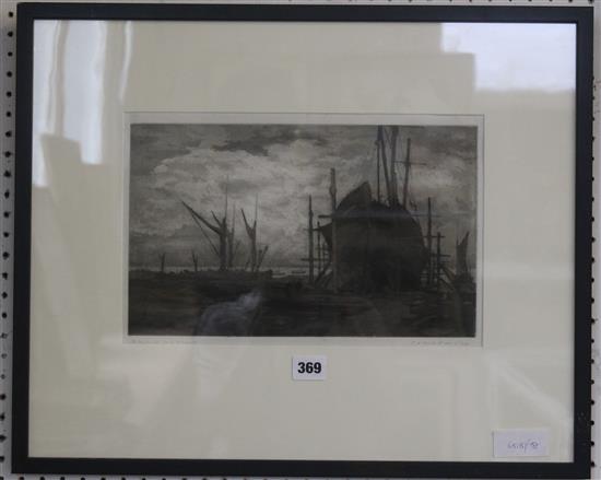 Shipbuilders yard print